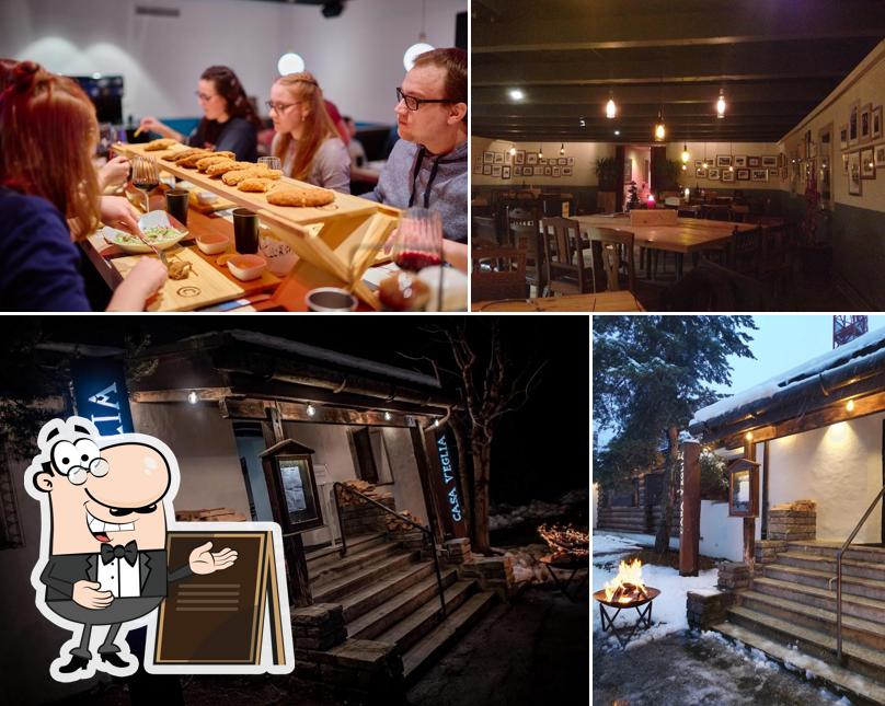 La immagine della esterno e interni di Casa Veglia