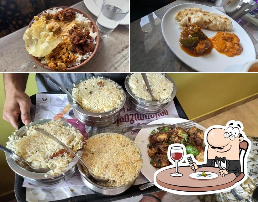 Food at Jubilee Restaurant
