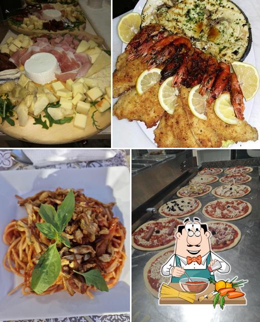 Spaghetti alla bolognese al Pizzeria Trattoria "La Rotonda"