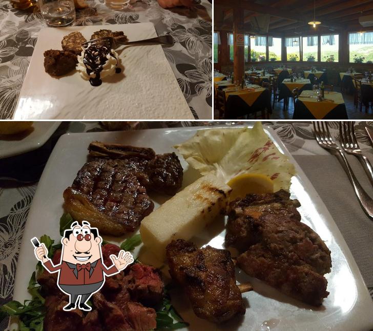 Cibo al Ristorante Pizzeria Quadrifoglio