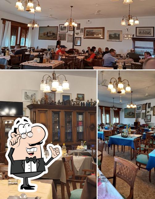 Gli interni di Trattoria Da Paolo