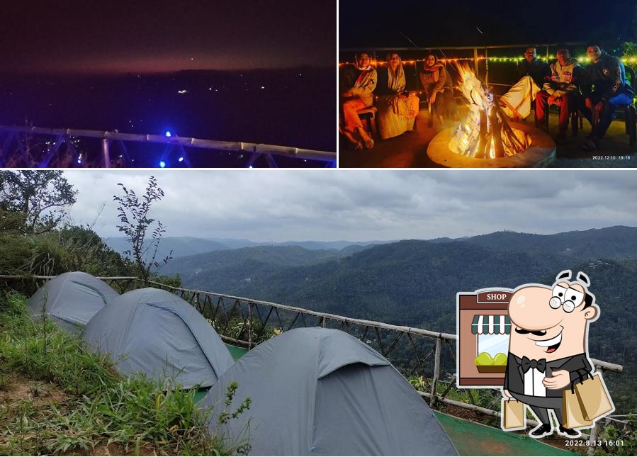 Take a look at the outside area of Camp Inn Thekkady