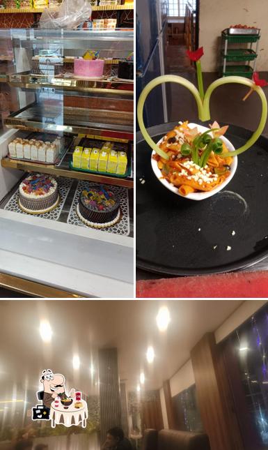 The restaurant's food and interior