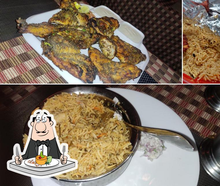 Meals at Chennai Rawther Biriyani