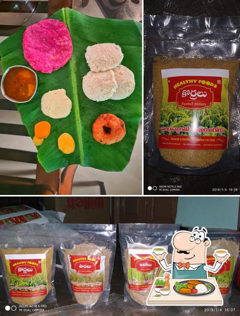 Food at Dhyanaprakruthi Aahara Mandiram Tiffins
