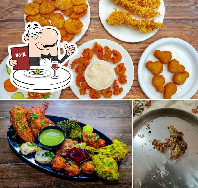 Food at Moriz Restaurant