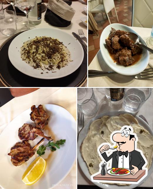 Cibo al Trattoria Oppici