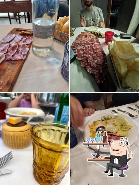 Gli interni di Osteria La Scarpetta
