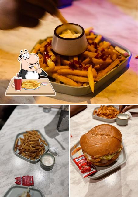 French fries at COCQ Cafe @ Extra Koyilandi