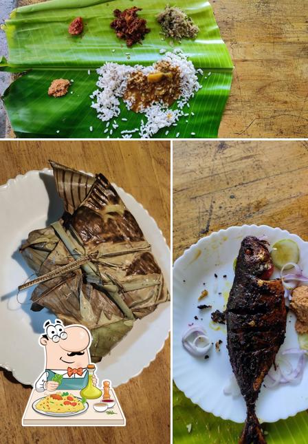 Meals at Cafe Mango Tree Thekkady(House of Bamboo Biriyani)