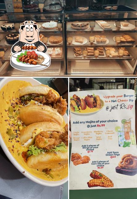 Check out the picture displaying food and interior at India Brew House