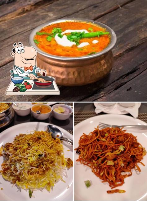 Chicken curry at Pure veg restaurant SWADH THE VEGGIE LOUNGE