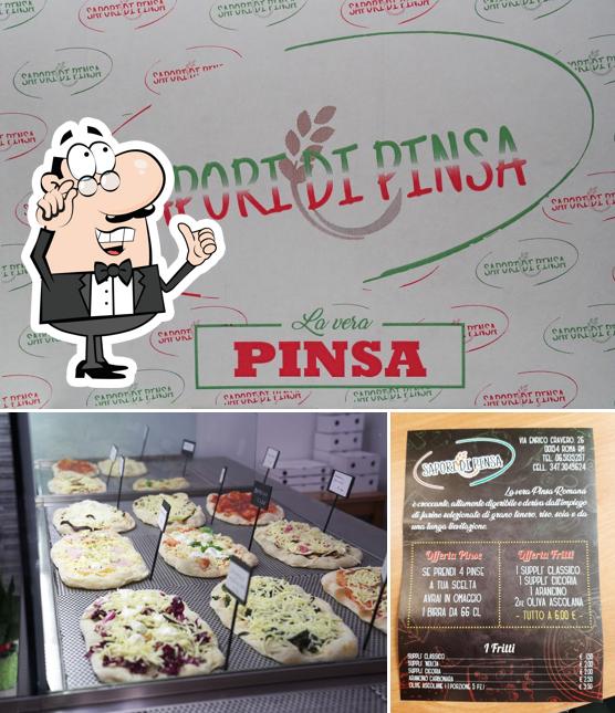 Gli interni di Sapori di Pinsa