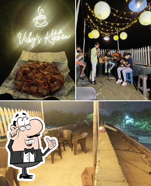 The interior of Vicky's Kitchen