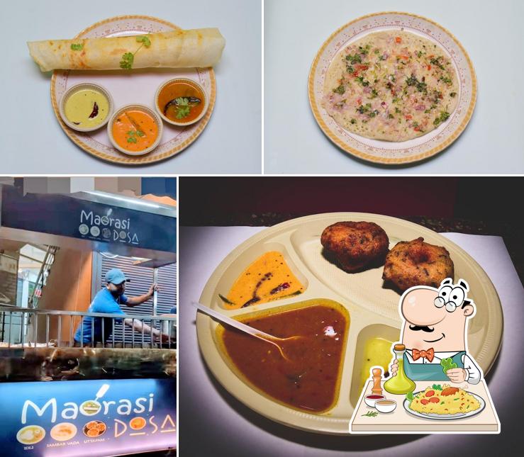 Masala dosa at Madrasi Dosa