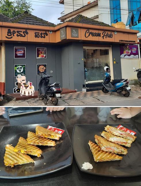 Food at Cream Hub
