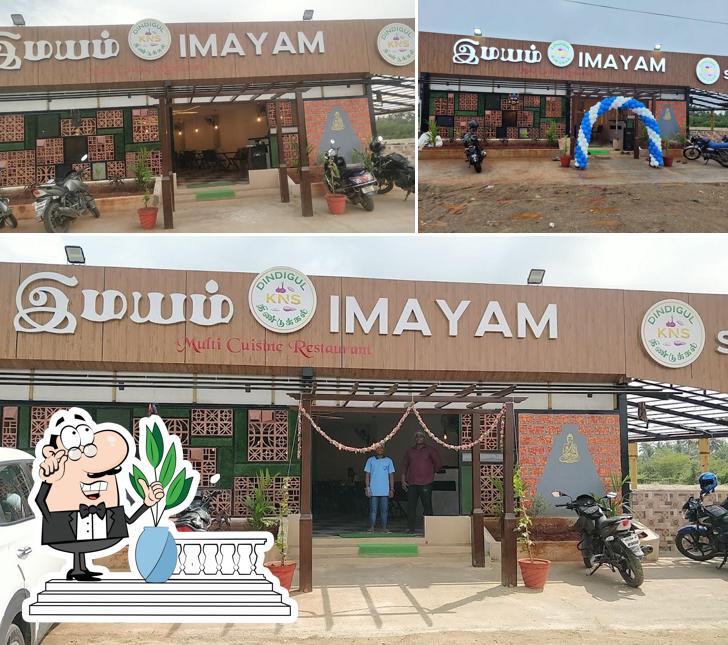Check out how DINDIGUL K.N.S IMAYAM AND SRI GURU RESTAURANT looks outside