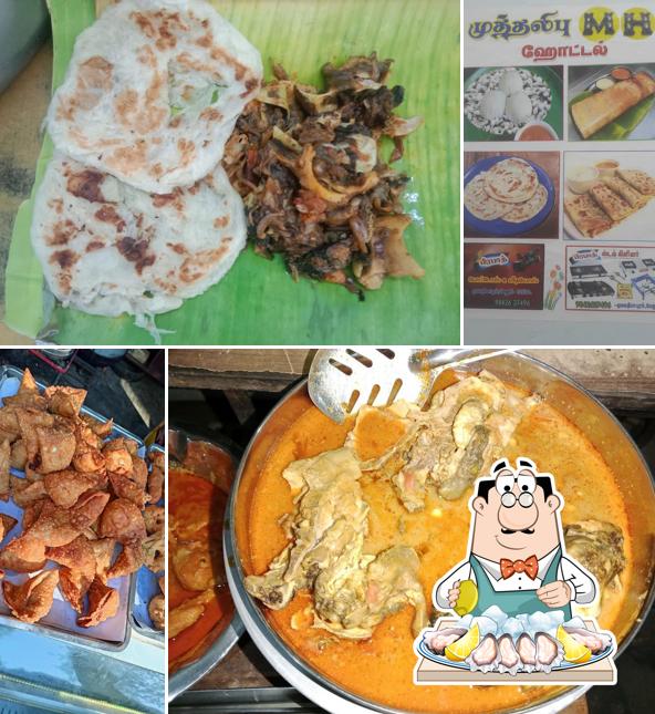 Oysters at Hotel MUTHALIBU (veg & Nan veg)healthy food)