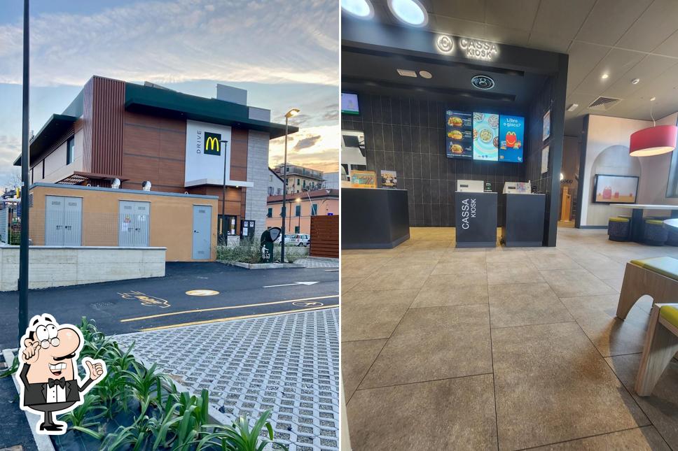 Gli interni di McDonald's La Spezia San Bartolomeo