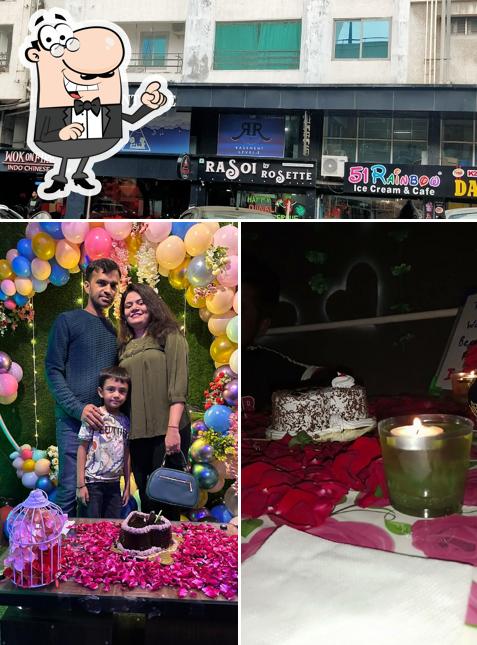 The Tent Cafe is distinguished by interior and exterior