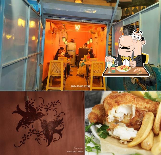 Take a look at the photo displaying food and interior at Bengoma Bengomi