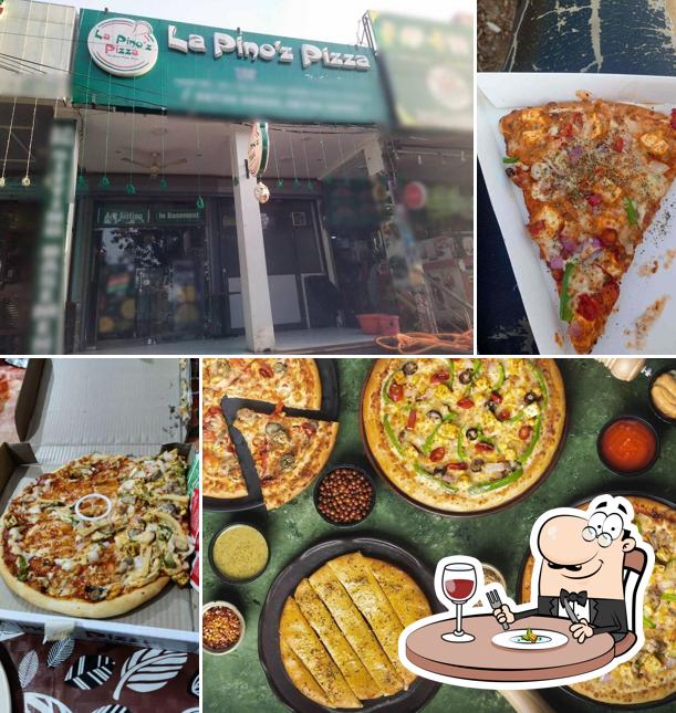 Food at La Pino'z Pizza