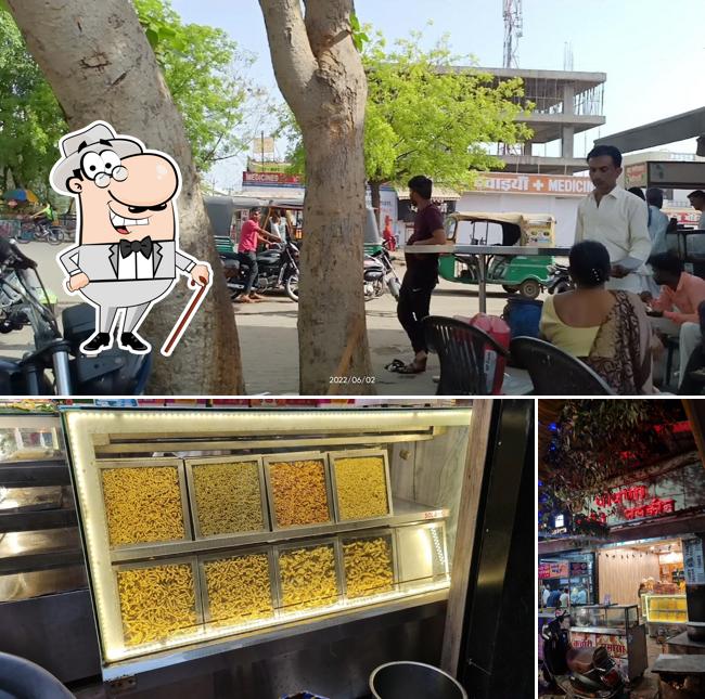 This is the picture depicting exterior and interior at Pawna Kachori