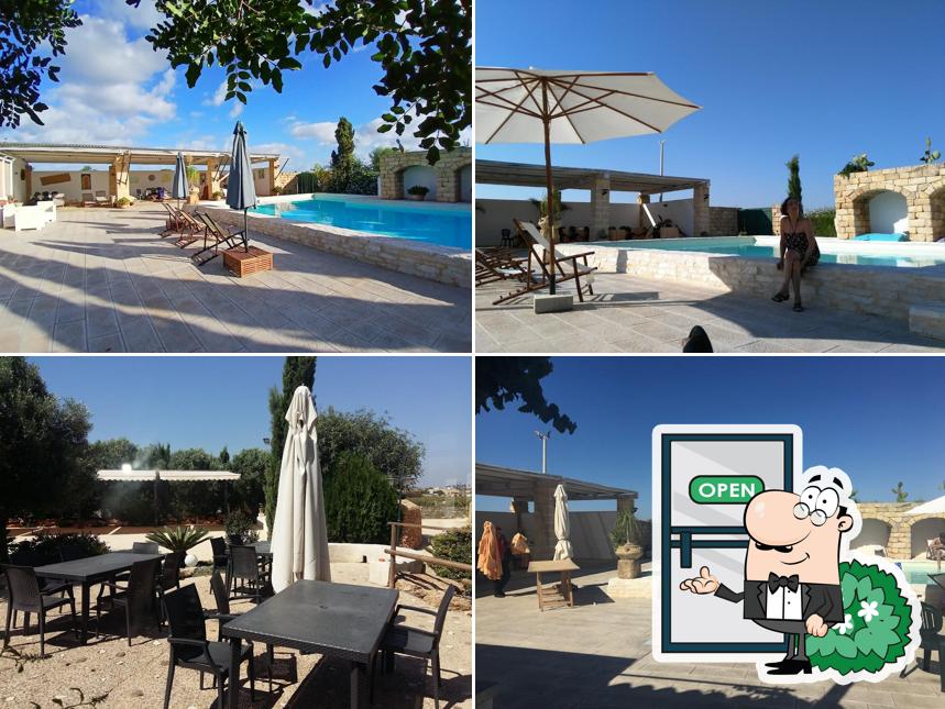 Goditi la vista dagli esterni di Podere Fossarunza di Carlo Manzo