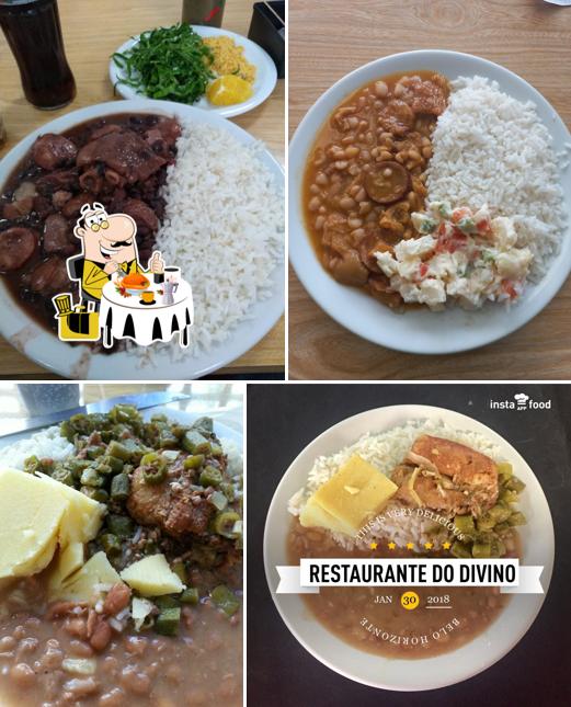 Comida em Restaurante do Divino