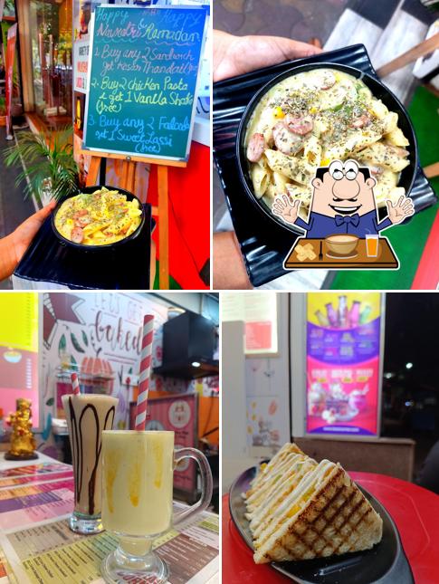 Food at The Lassi Corner