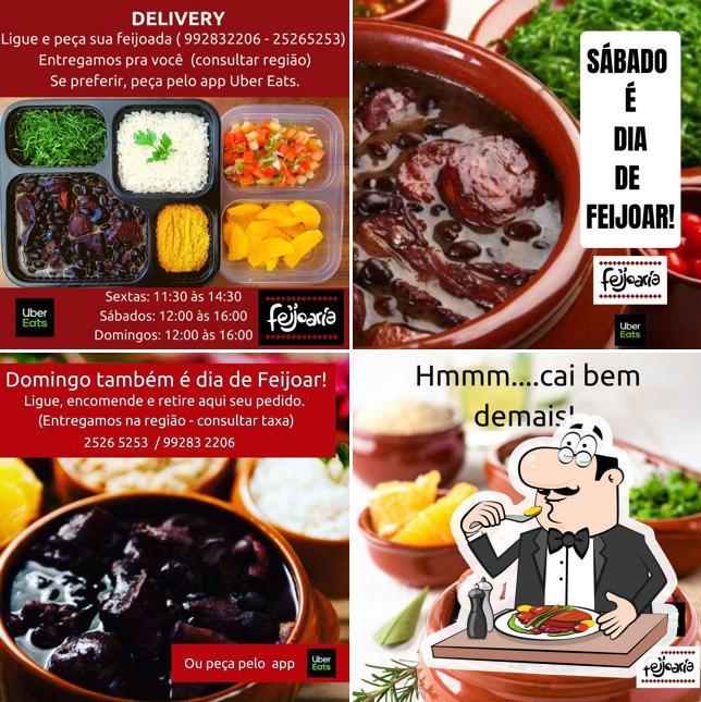 Comida em Feijoaria