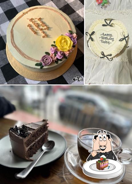 Chocolate cake at Eat Cake Bakehouse