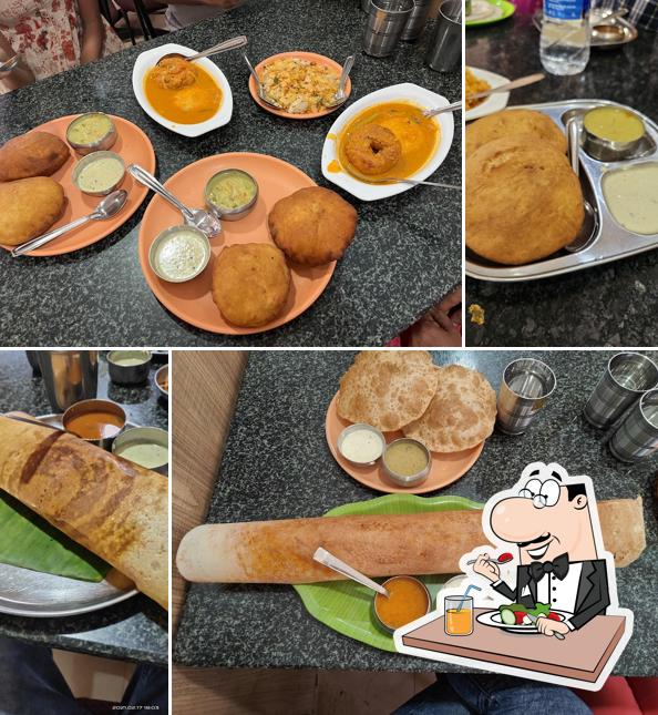 Masala dosa at Hotel Pooja Veg