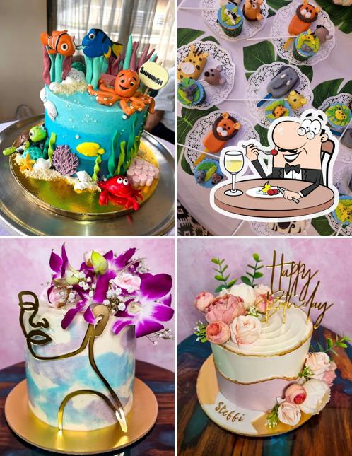 Food at Lia's Sweet Treats