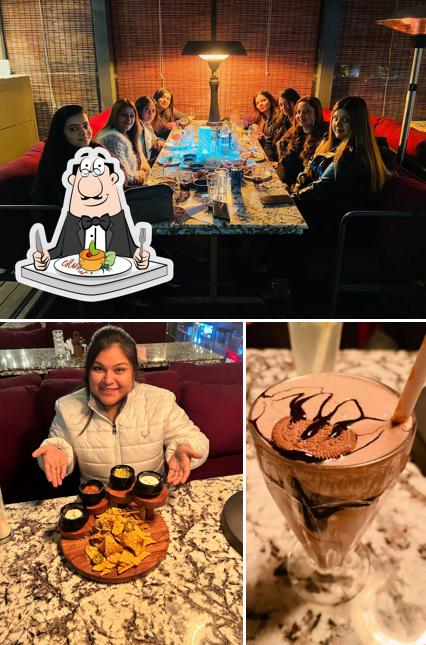 Sky Martini cafe is distinguished by food and interior