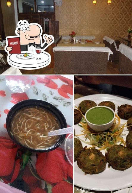 Among different things one can find food and interior at Skyla Family Restaurant