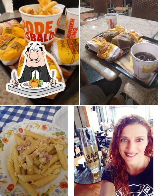 Comida em Burger King