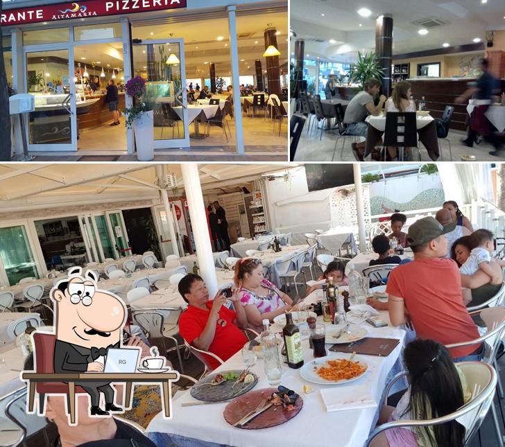 Dai un'occhiata agli interni di Ristorante Pizzeria Altamarea