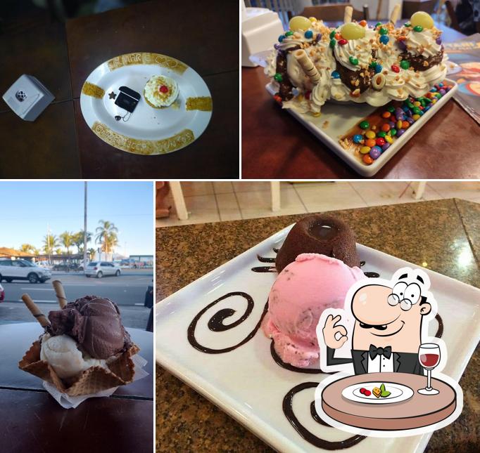 Comida em Capittani Sorveteria