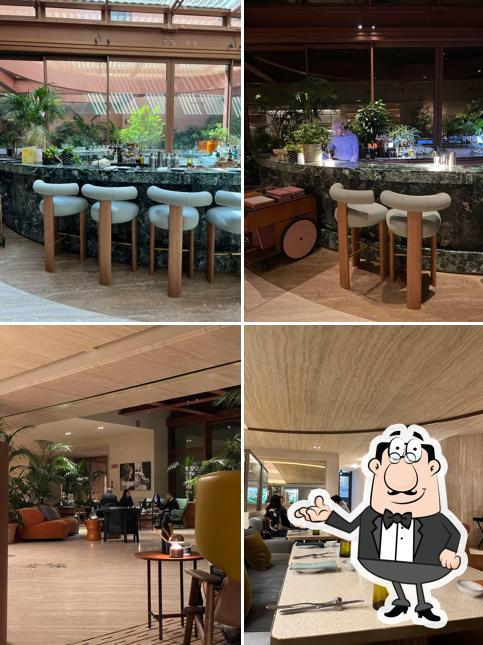 Gli interni di BIVIUM Restaurant-Café-Bar