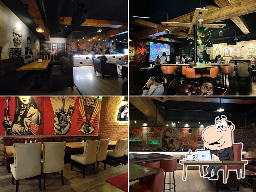 The interior of Orange Coconut