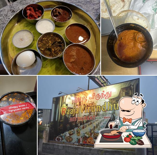 Chicken curry at Raaja Virundhu Restaurant