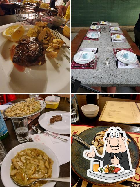 Cibo al Ristorante Grotto del Pep