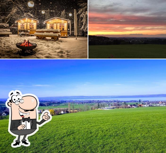 Gli esterni di Restaurant Guggeien-Höchst