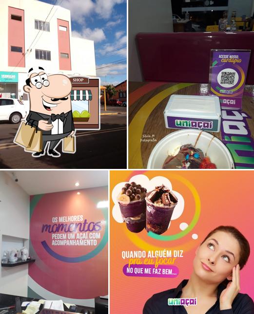 O exterior do Uni Açaí