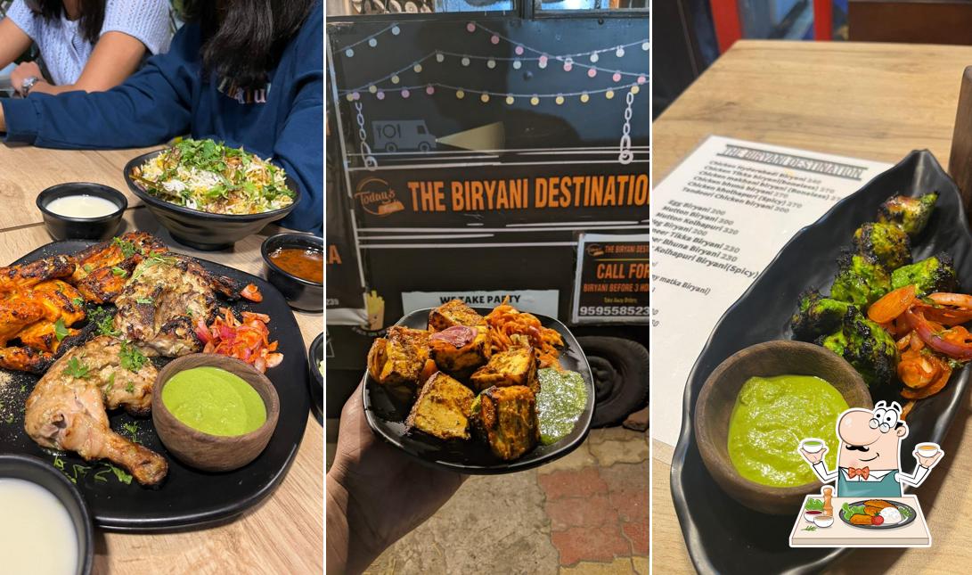 Food at The Biryani Destination