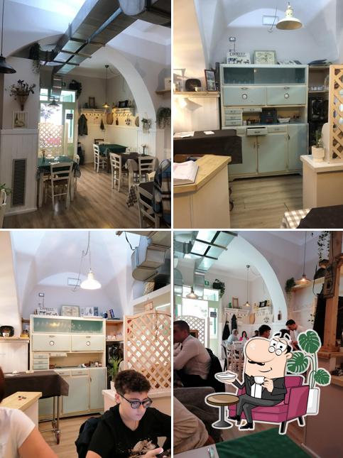 Gli interni di Trattoria Mamma Mia