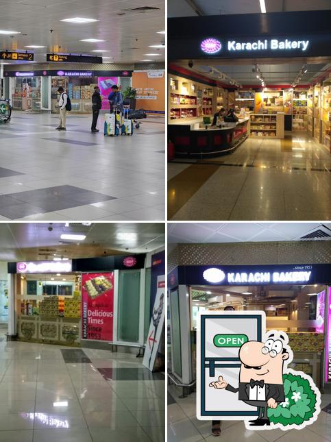 The exterior of Karachi Bakery