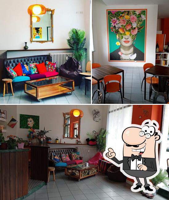 Gli interni di Frida concept cafè