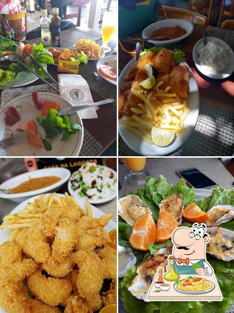 Platos en Casa da Lagosta